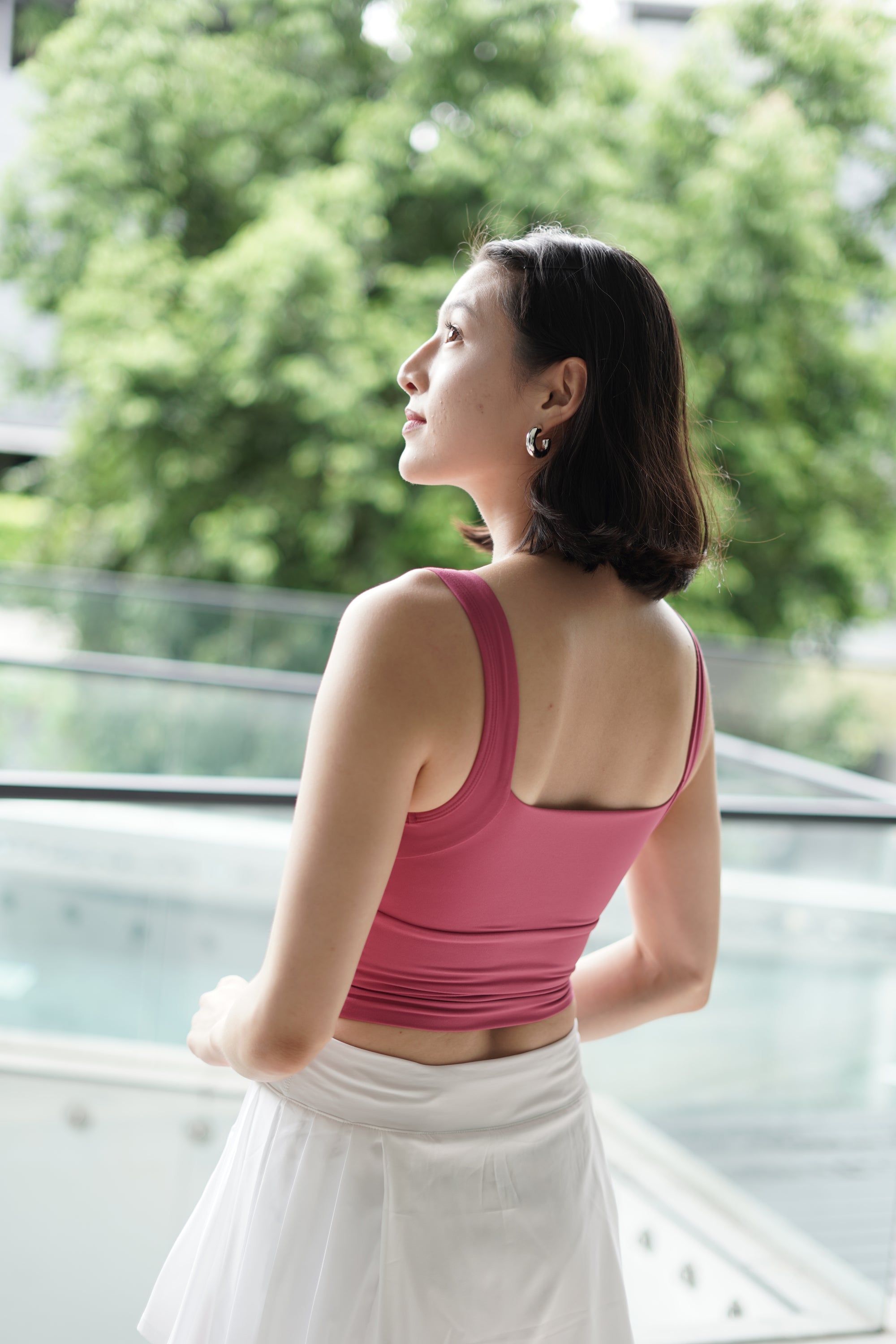 Solace Sports & Lifestyle Top - Fuchsia