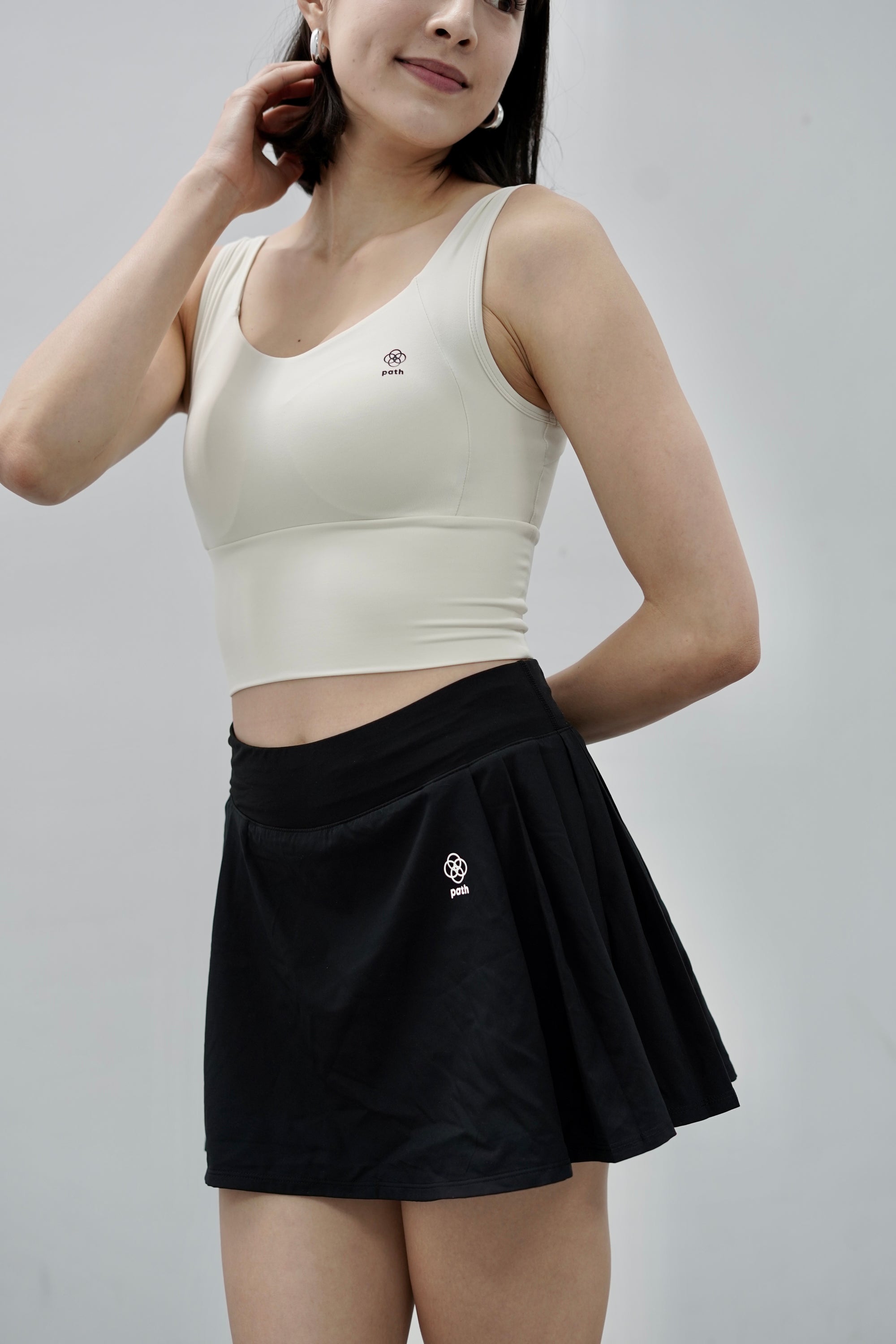 Solace Sports & Lifestyle Top - Ivory