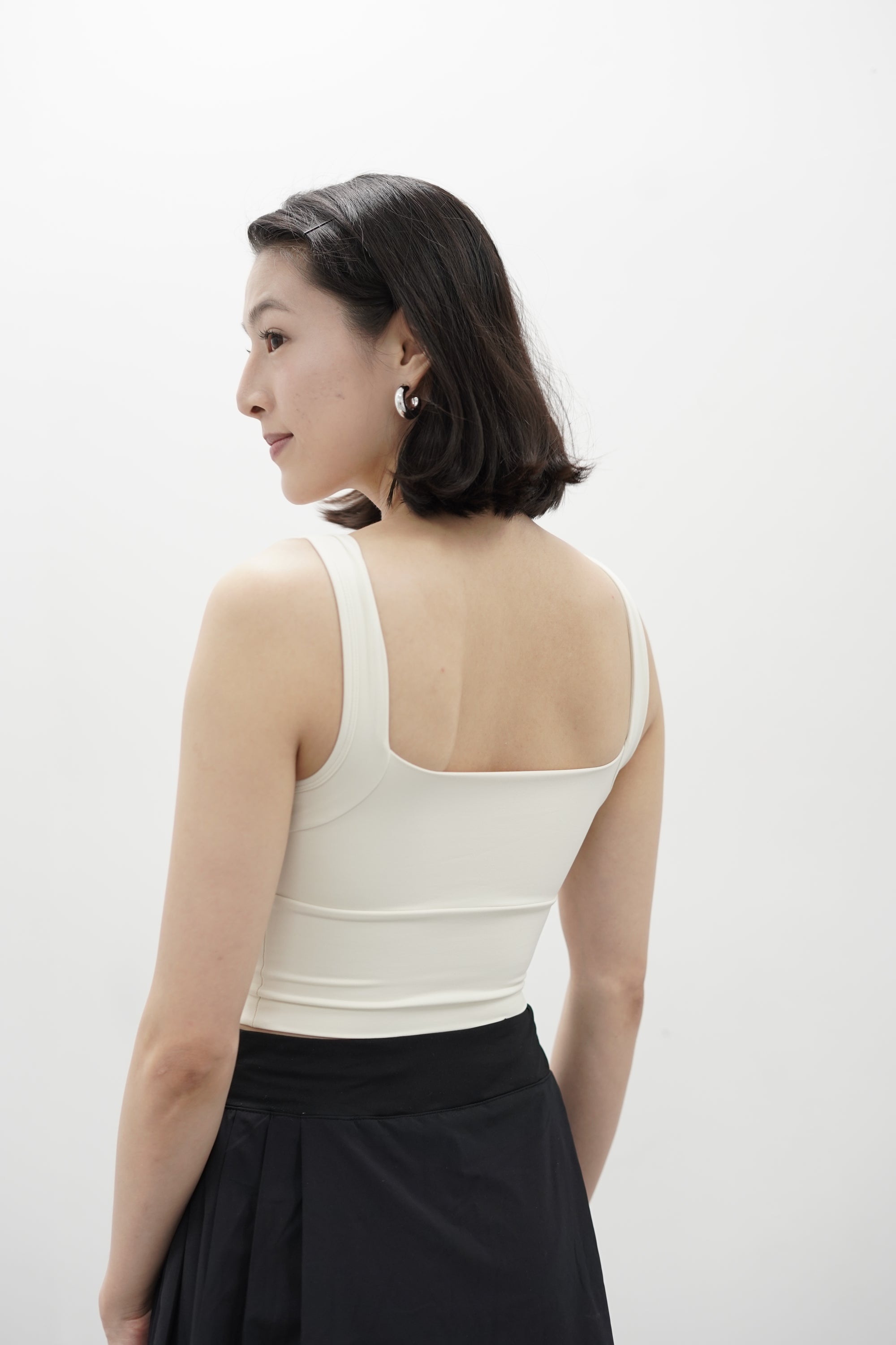 Solace Sports & Lifestyle Top - Ivory